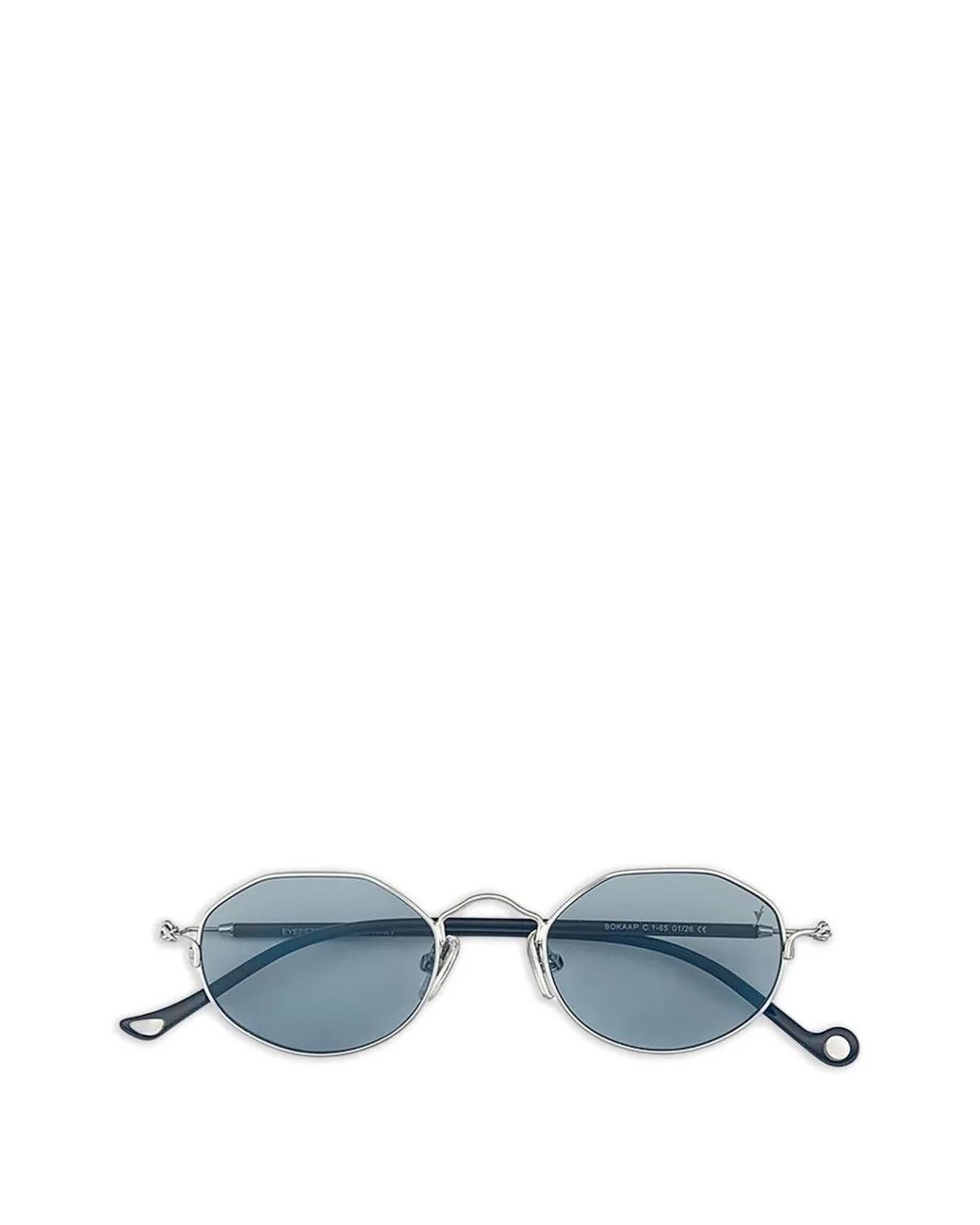 Eyepetizer Blue Bokaap Geometric-Frame Sunglasses