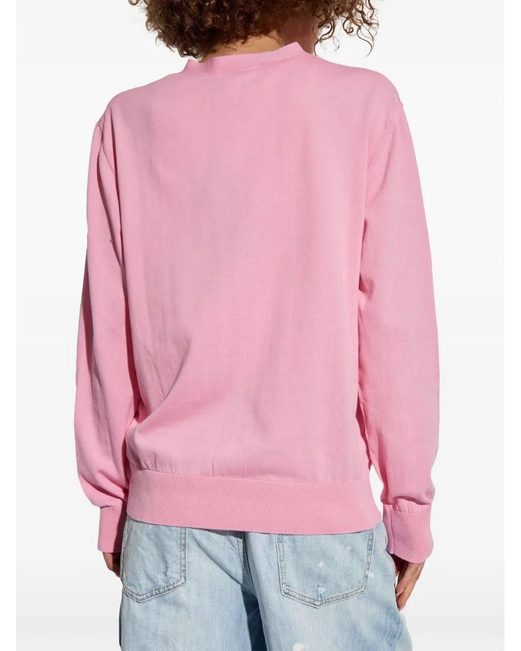 DSquared² Pink Button-Up Cardigan