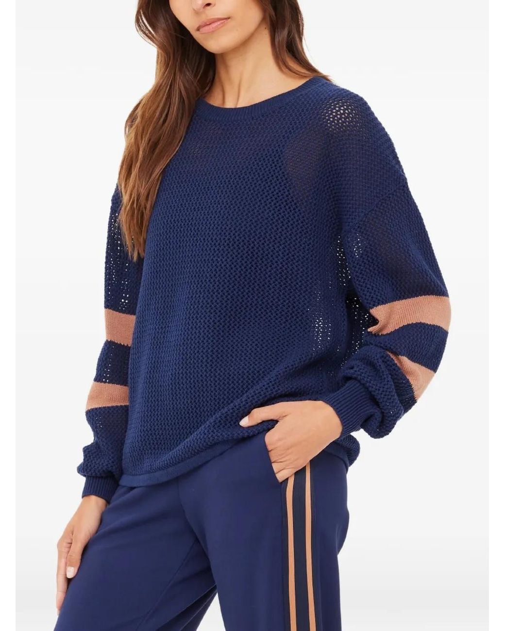 Maglione Fenway Sebastion A Righe di The Upside in Blue