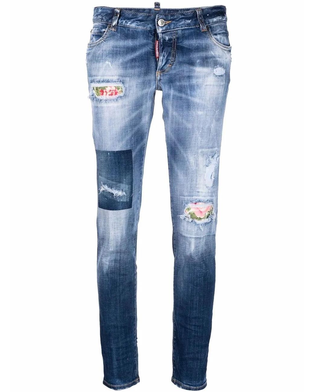 DSquared² Skinny Jeans in het Blue