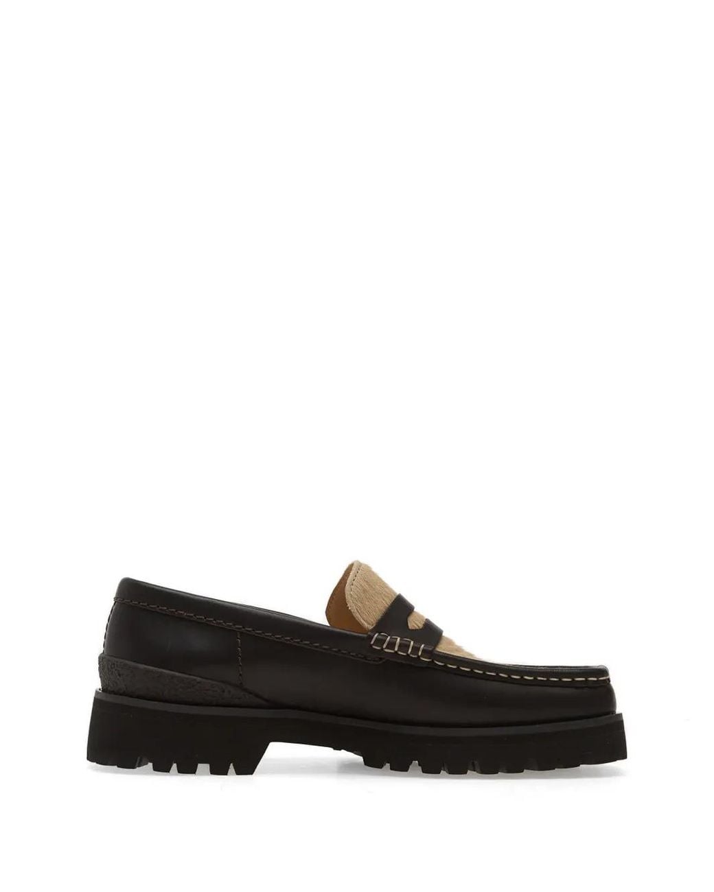 Clarks White Yukoner Penny Loafers for men