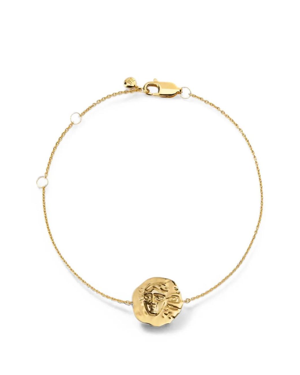 Monica Vinader Metallic Gemini Zodiac Chain Bracelet