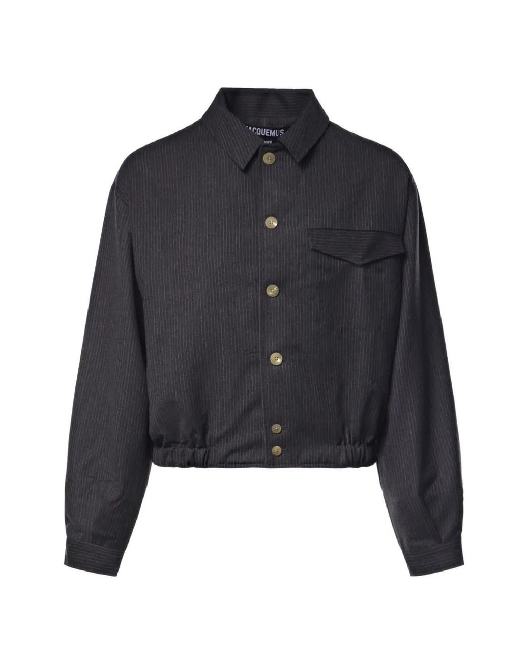 Jacquemus Blue The Cubano Jacket for men