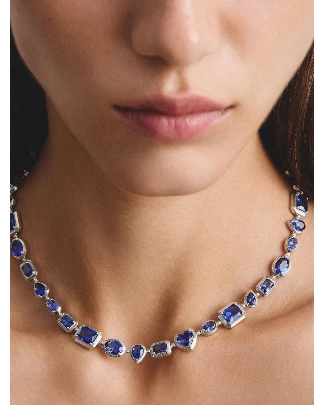 Collana Elyndra Con Cristalli di Thomas Sabo in Metallic