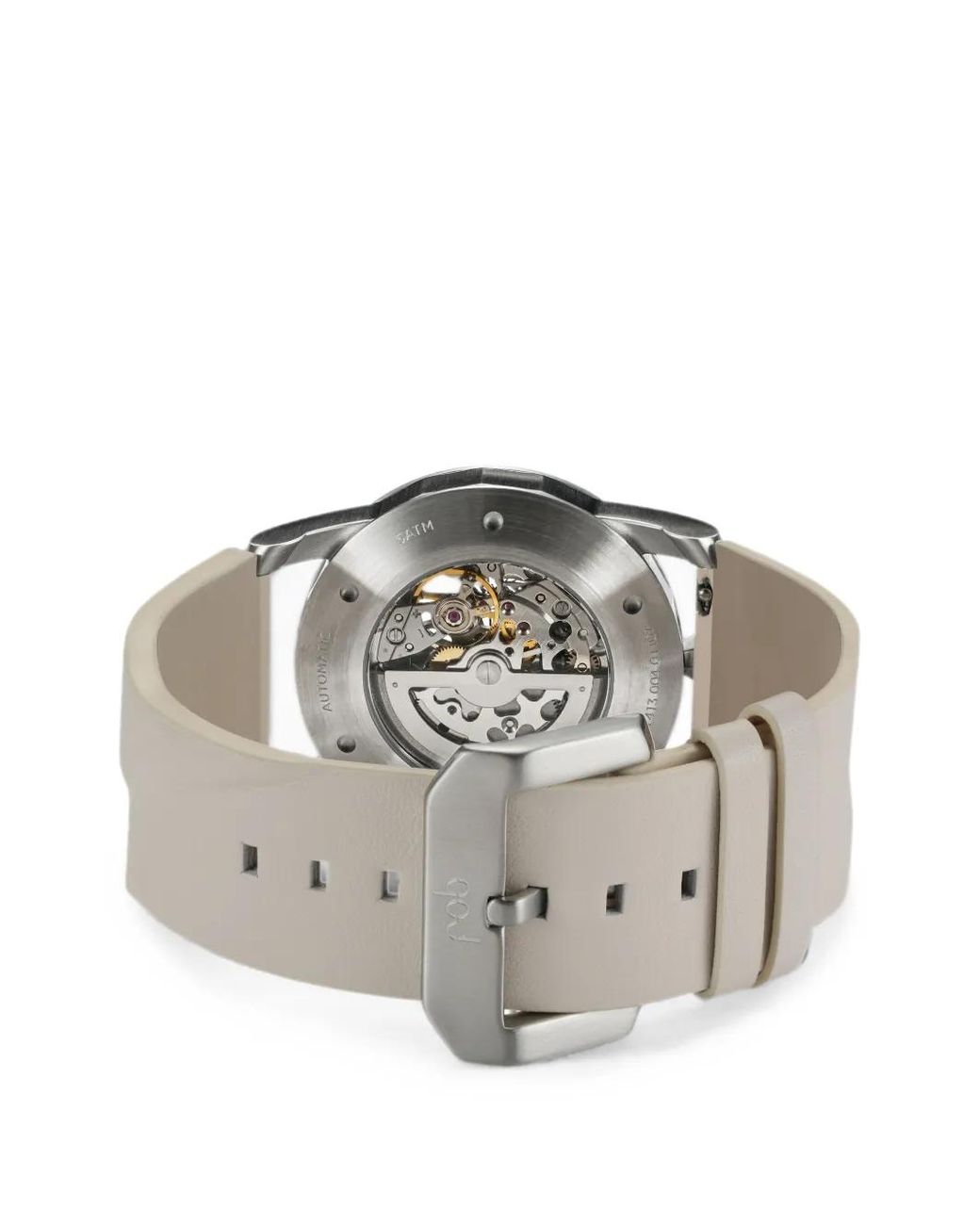 Fob Paris Gray Montre R413 Skeleton 41 Mm