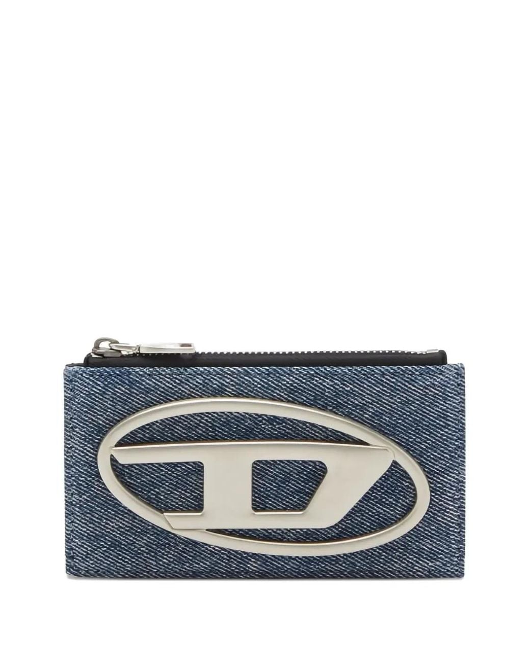 DIESEL Blue Denim Card Holder