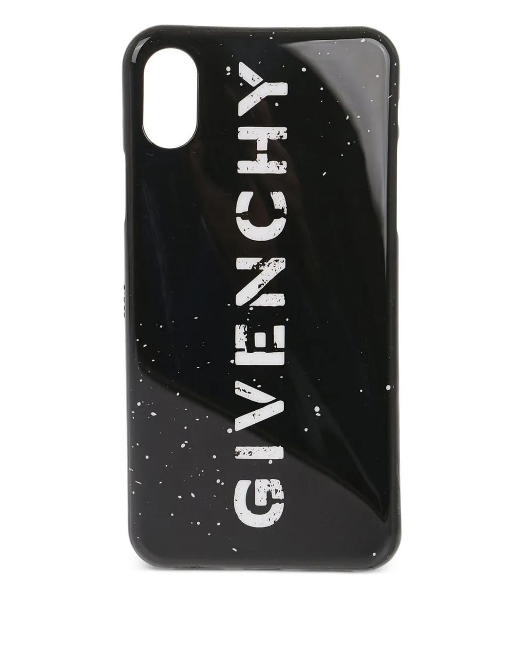 Givenchy Black Logo-Print Iphone X Case for men