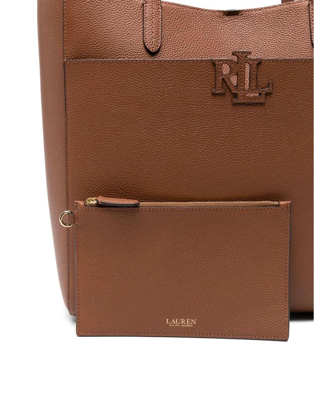 Ralph Lauren Brown Cameryn Tote Bag