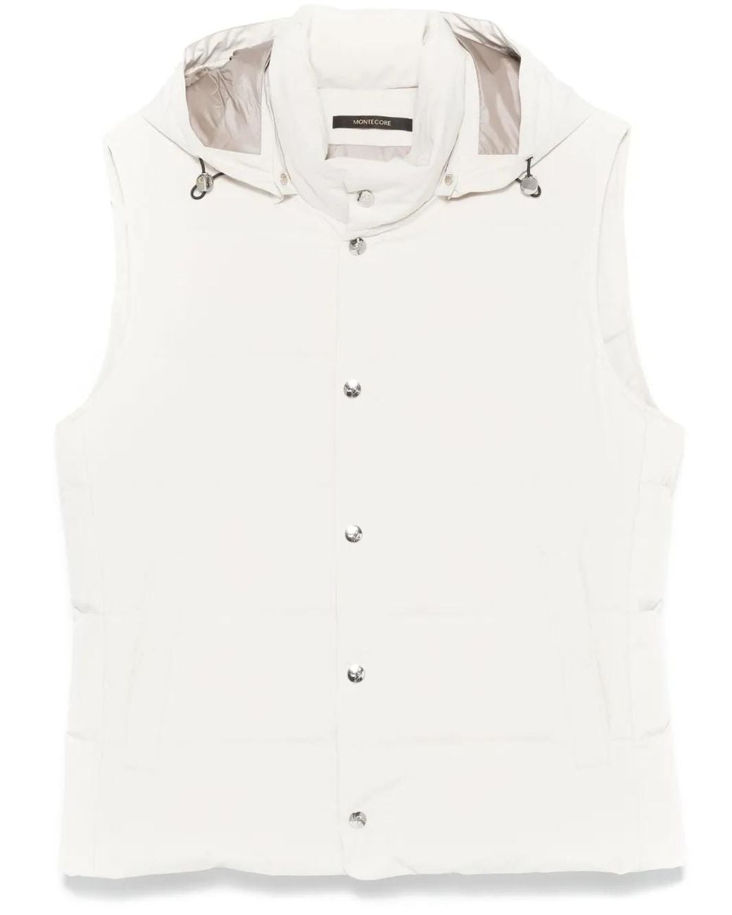 Montecore Gewatteerde Bodywarmer in het White voor heren