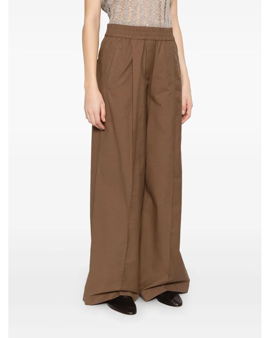 Brunello Cucinelli Brown Pants