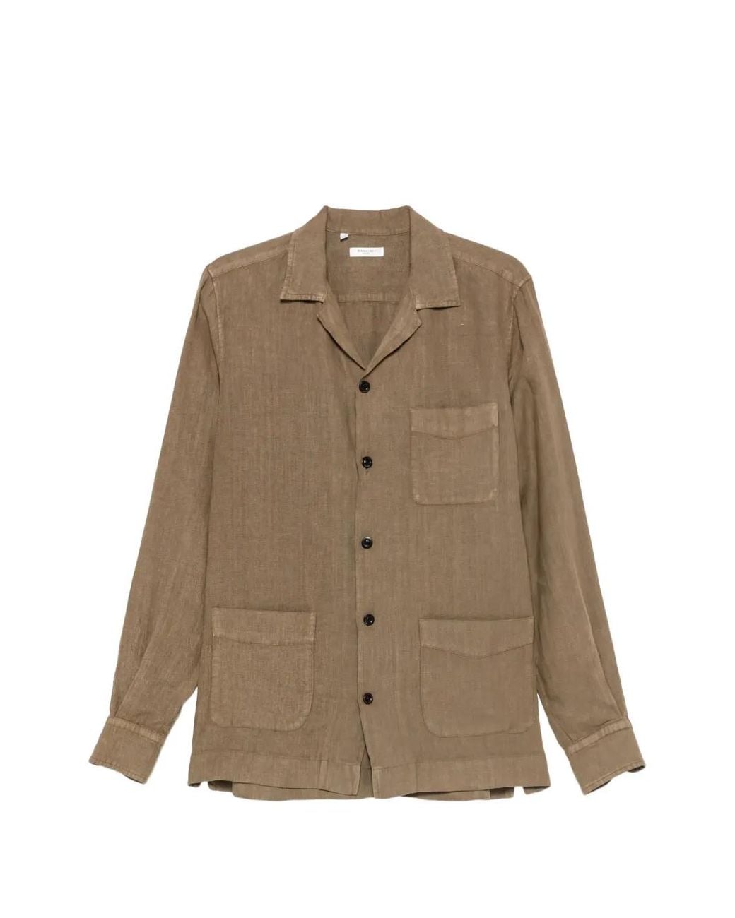 Boglioli Natural Pocket Shirt for men