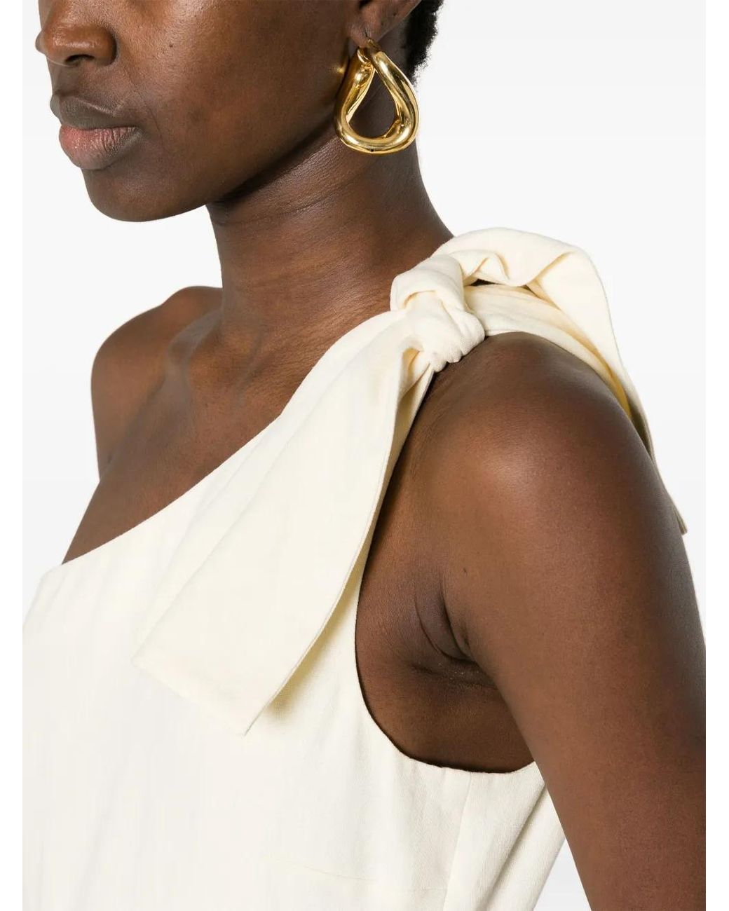 Chloé White Tuta Monospalla