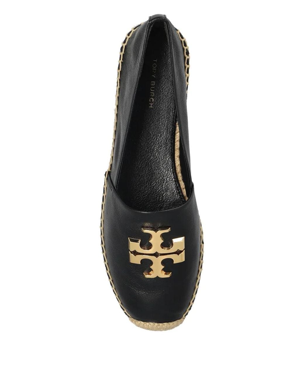 Tory Burch Black Eleanor Espadrille