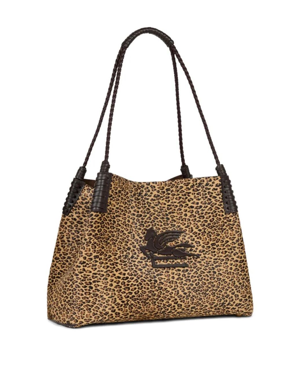 Etro Metallic Medium Libra Tote Bag
