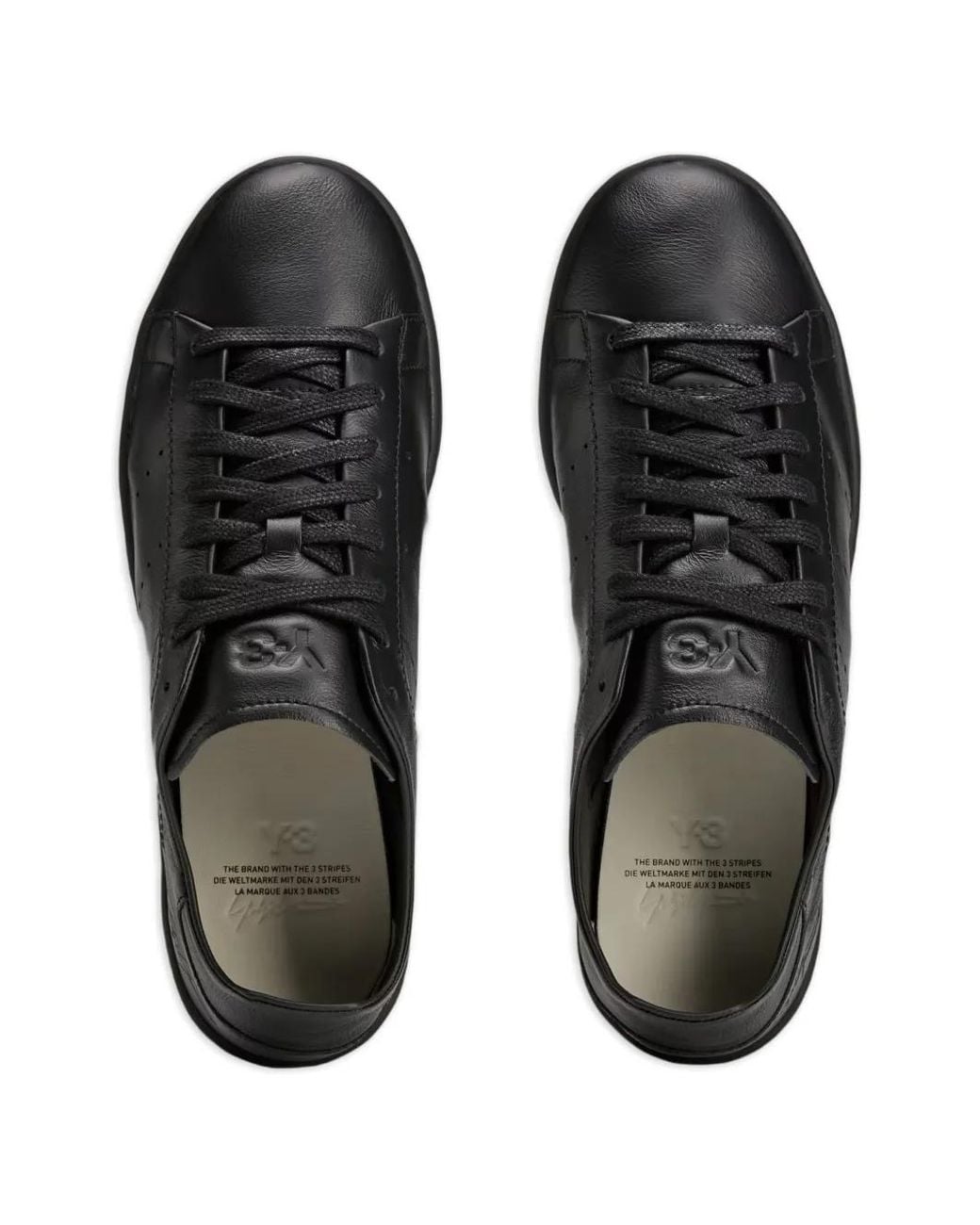 Y-3 Black Stan Smith Sneakers for men