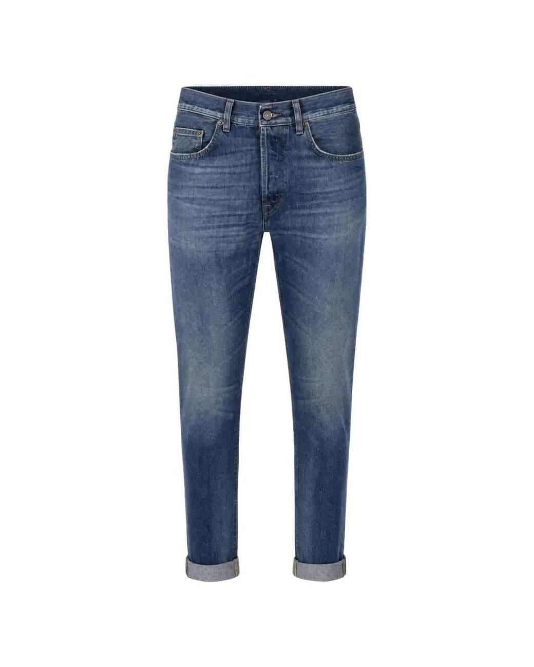 Dondup Blue Jean Icon À Effet Délavé for men