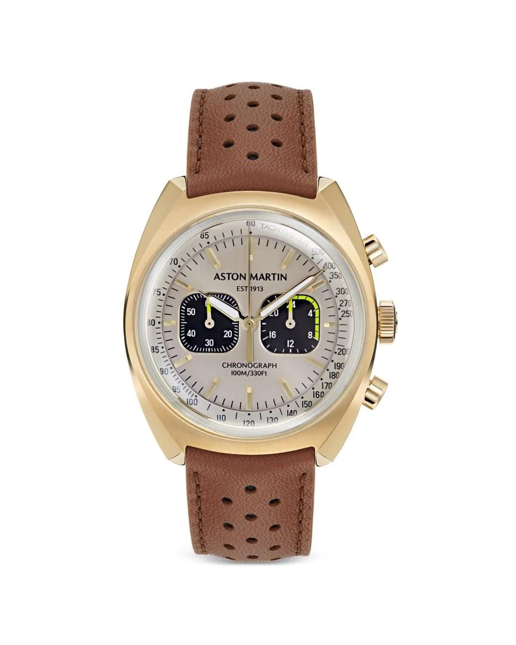 Aston Martin Metallic Ts2 Chronograph 42Mm Watch for men