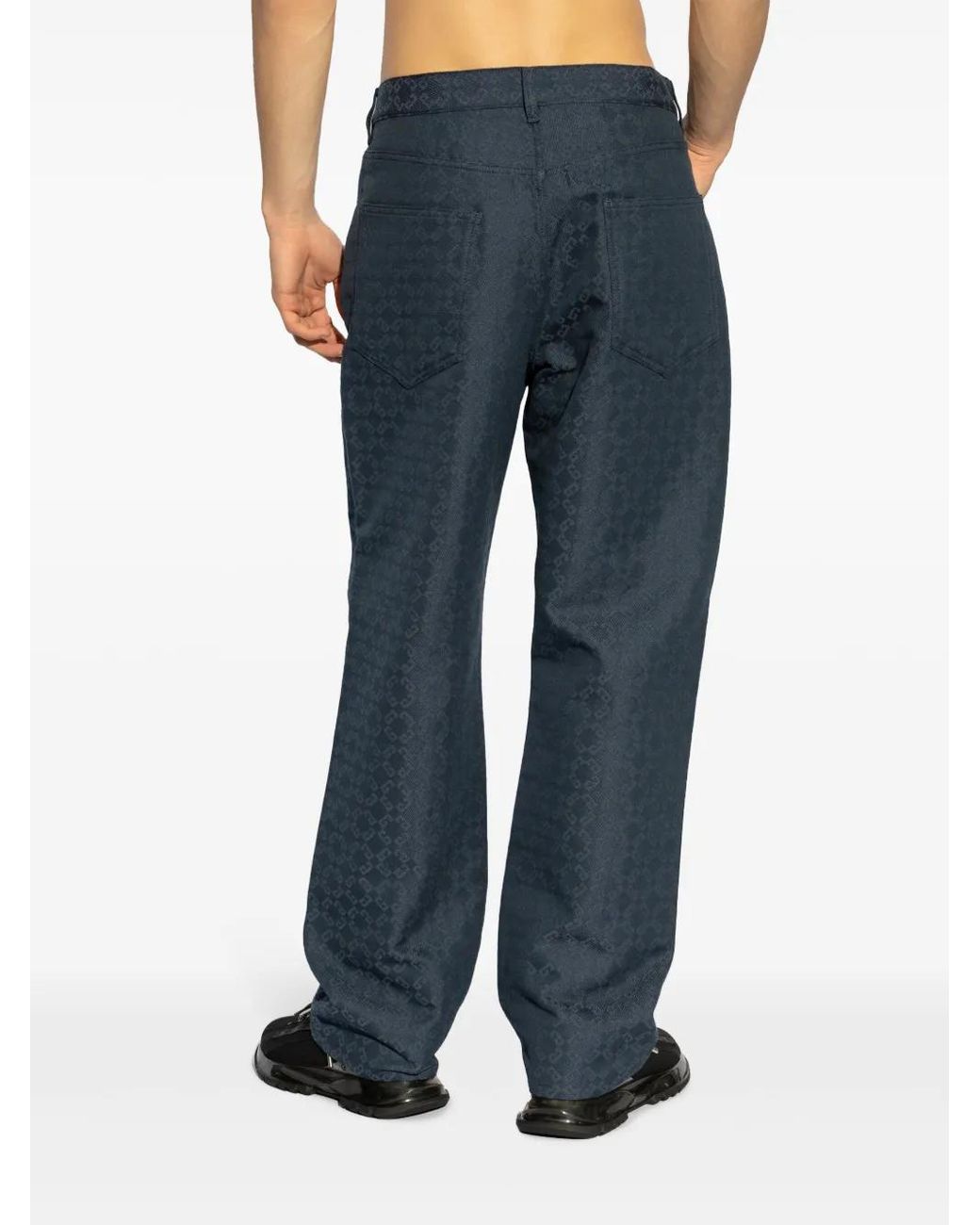 Givenchy Blue Monogram Jeans for men