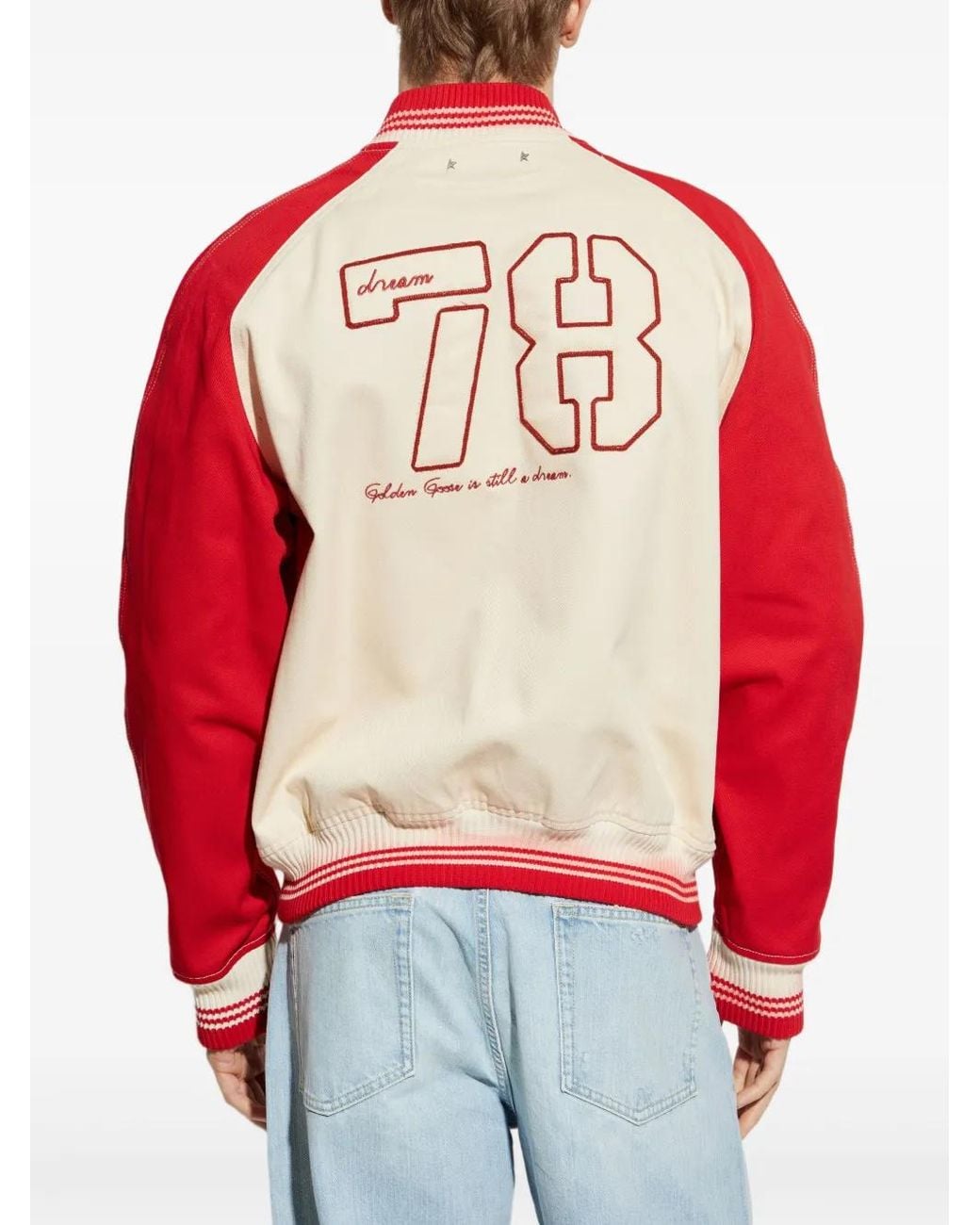 Golden Goose Deluxe Brand Natural Bomber Jackets for men