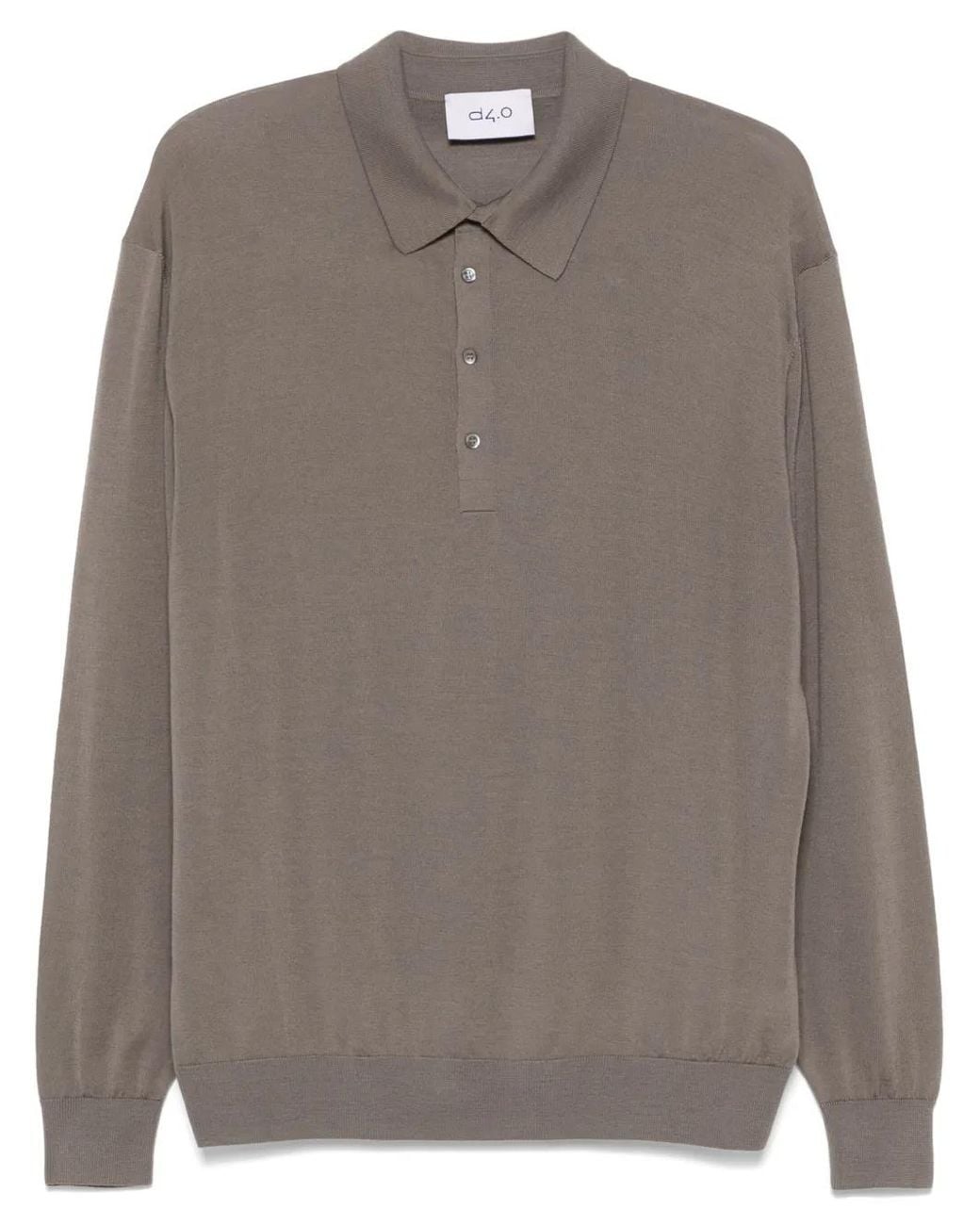 Polo di D4.0 in Brown da Uomo