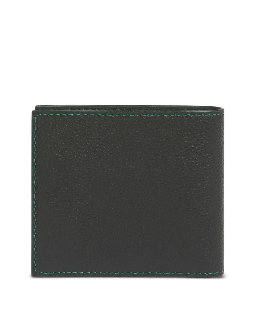 Marni Black Pebbled-Stitched Leather Wallet for men