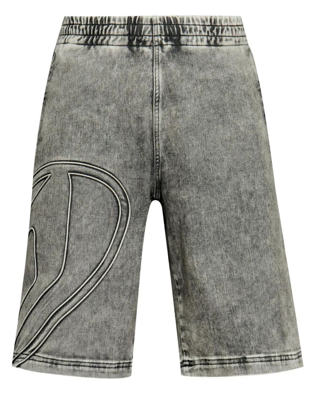 DIESEL Gray D-Enny-Track Shorts