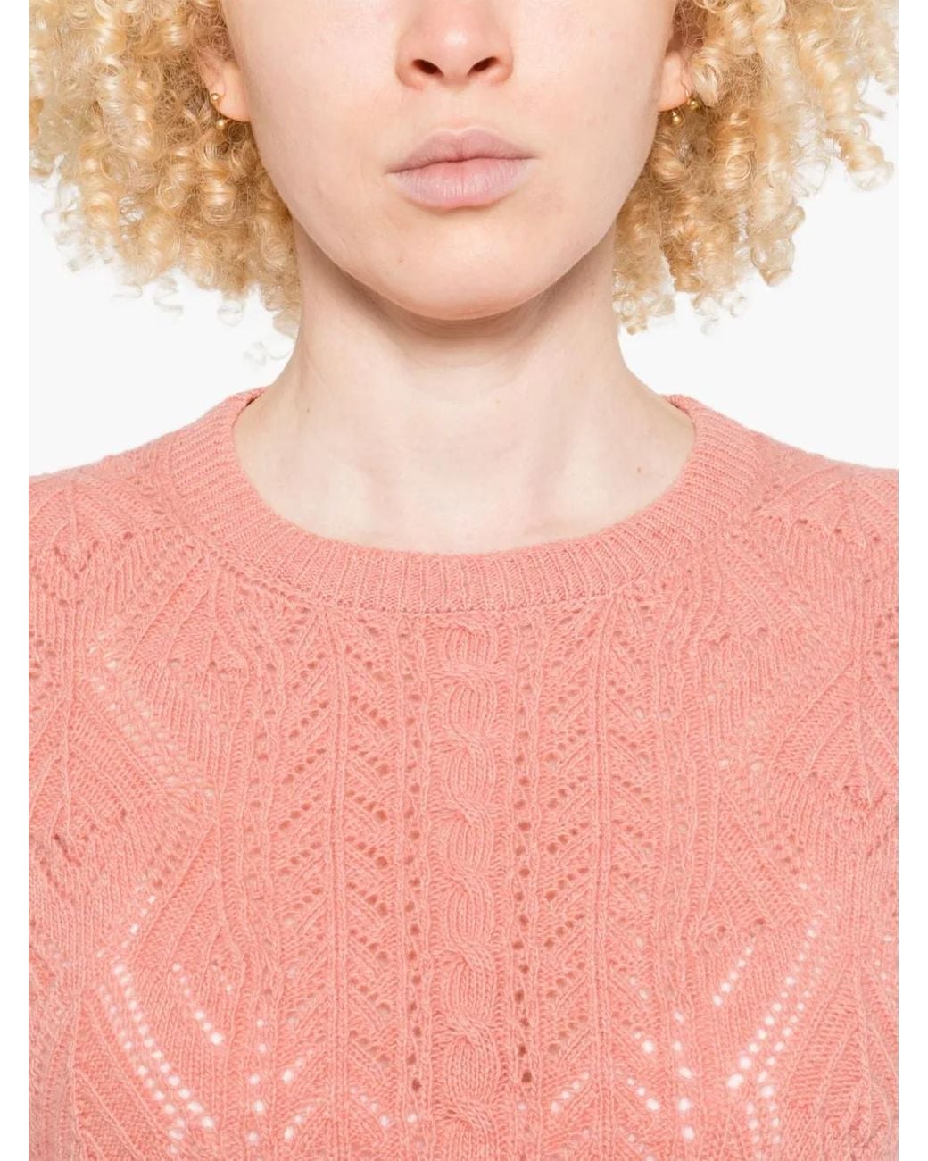 Etro Pink Klassischer Pullover