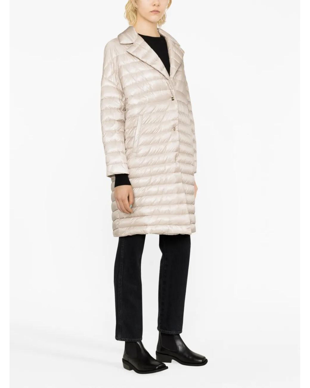 Herno White Resort Coat
