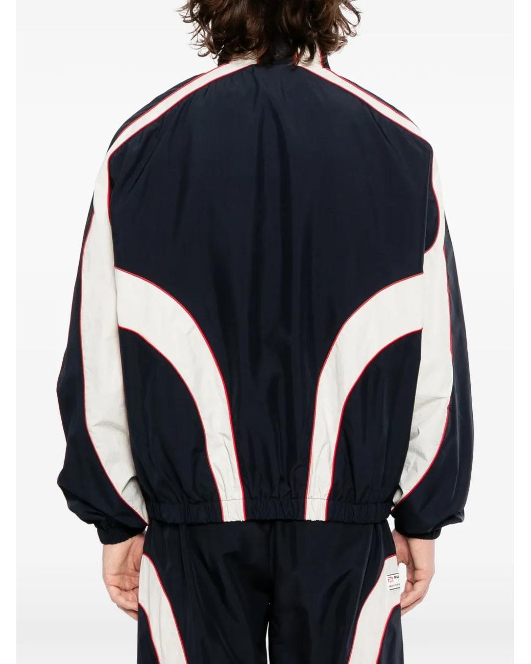 SUMMER GAMES Black Panelled Jacket for men