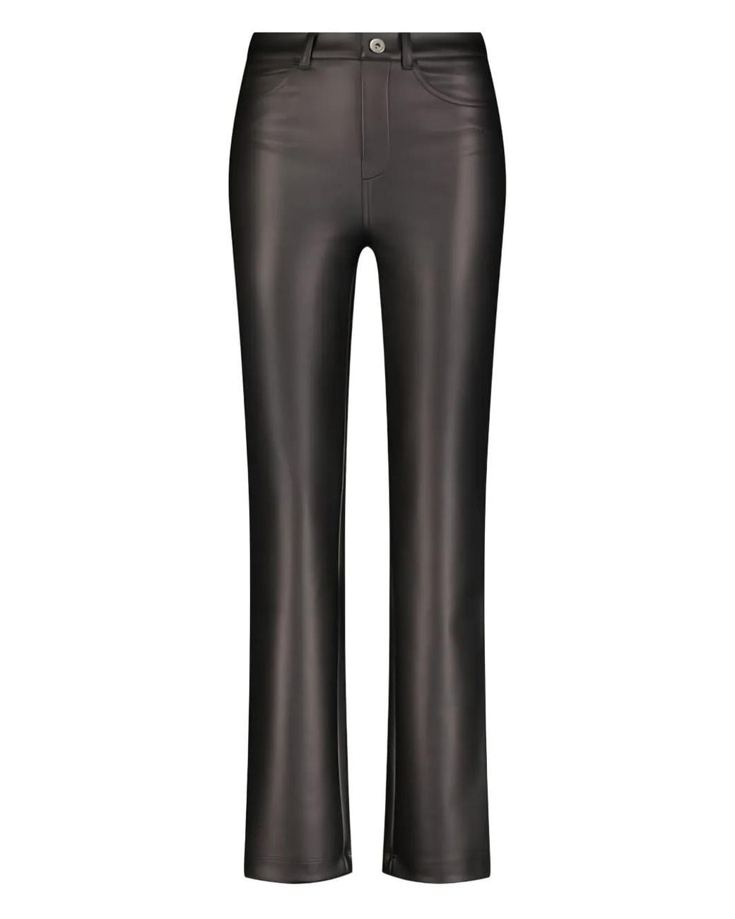 MARCELLA Gray Vinci High-Waist Trousers