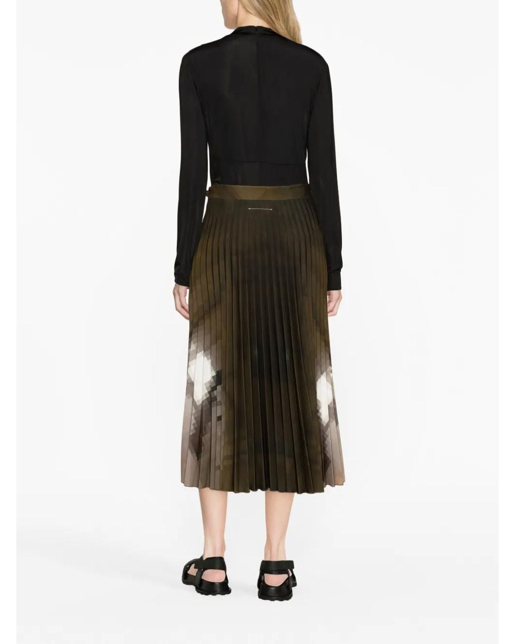 Jil Sander Black Round-Neck Long-Sleeve Top