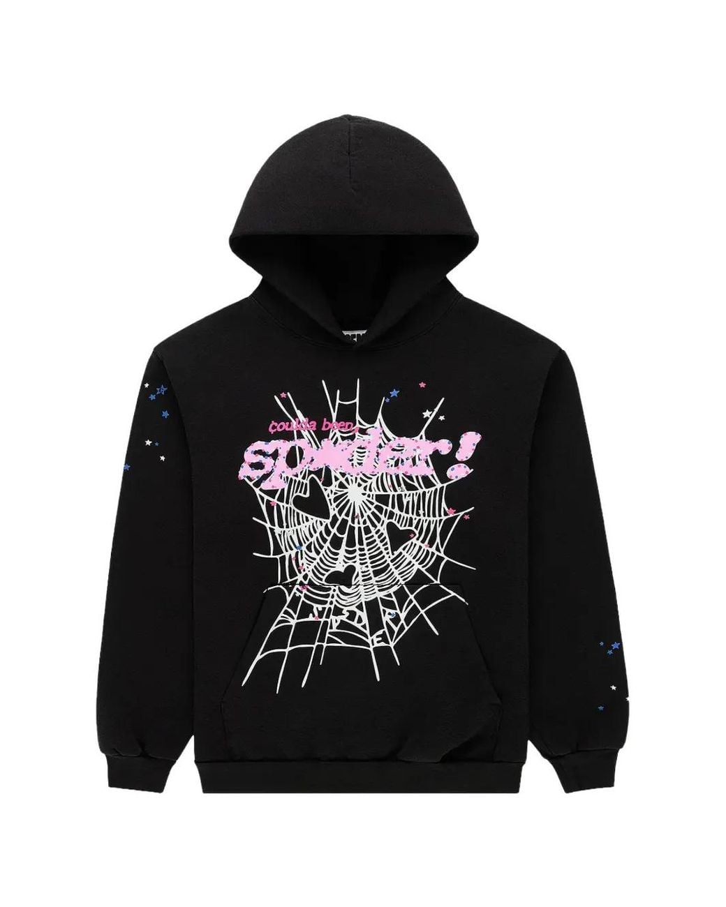 Sp5der Cb Punk V2 Hoodie in Black for Men | Lyst UK