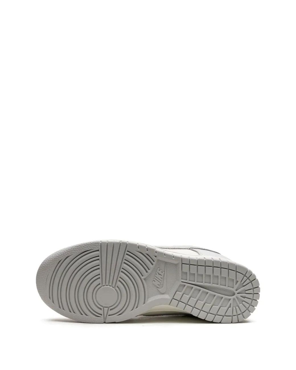 Nike White Dunk Low "Needlework" Sneakers