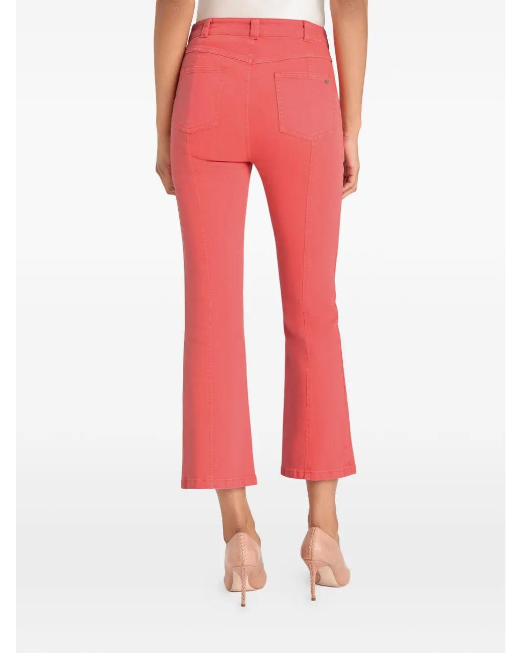 Cinq À Sept Red Fly Front Wallace Jeans