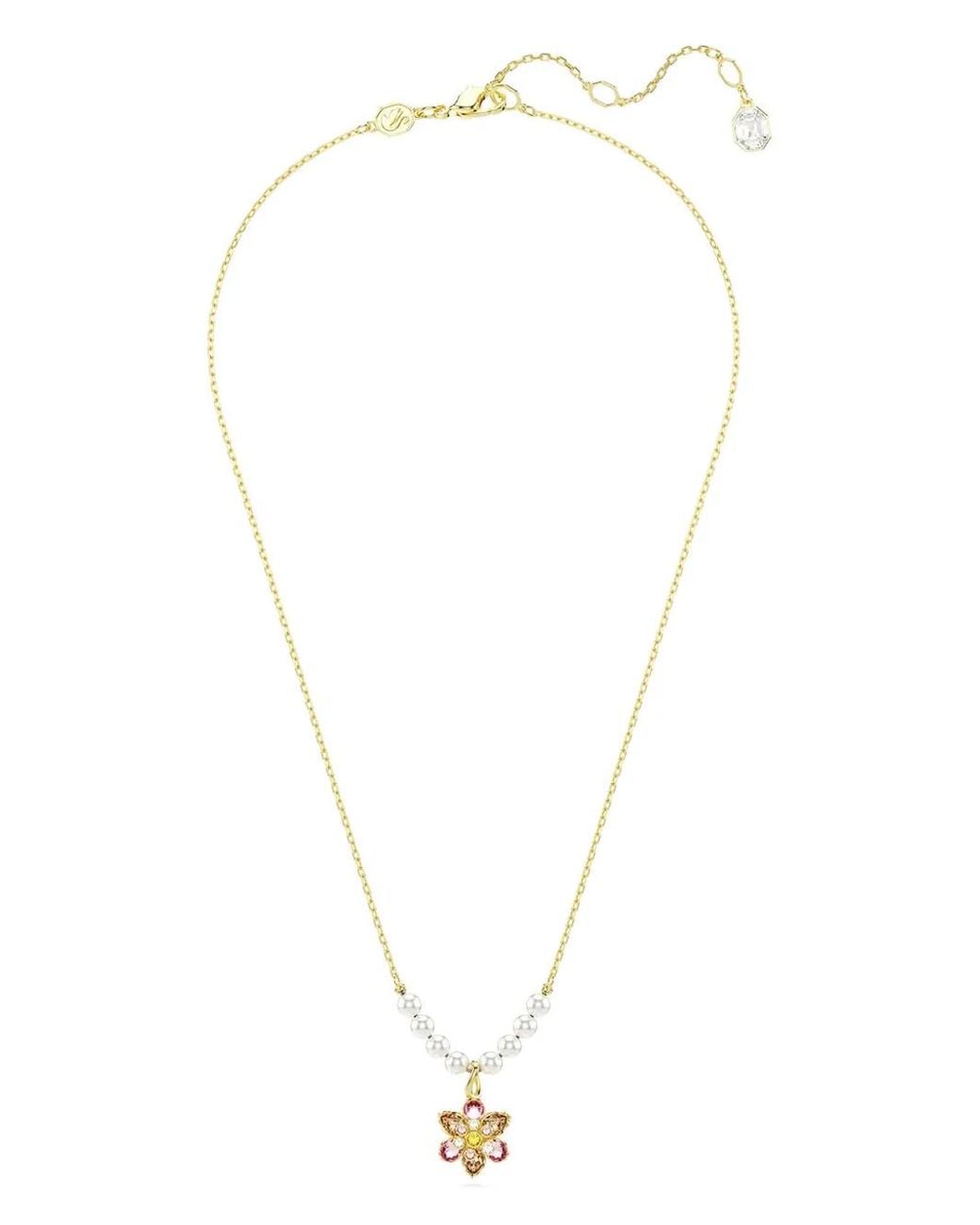 Swarovski White Idyllia Pendant Necklace