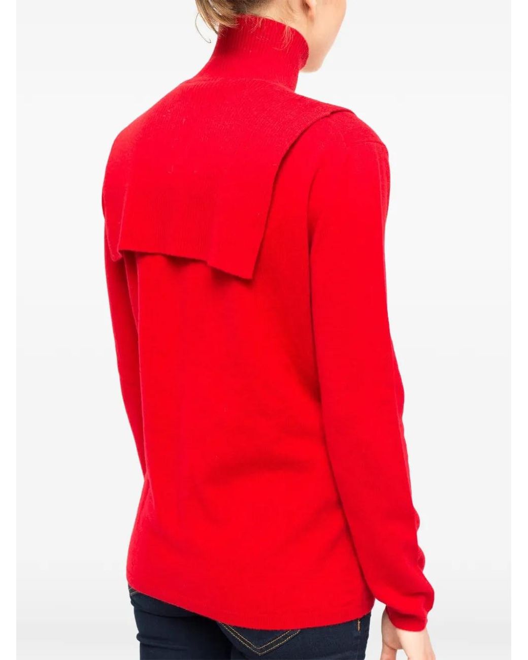 Sciarpa di LA ROSE in Red