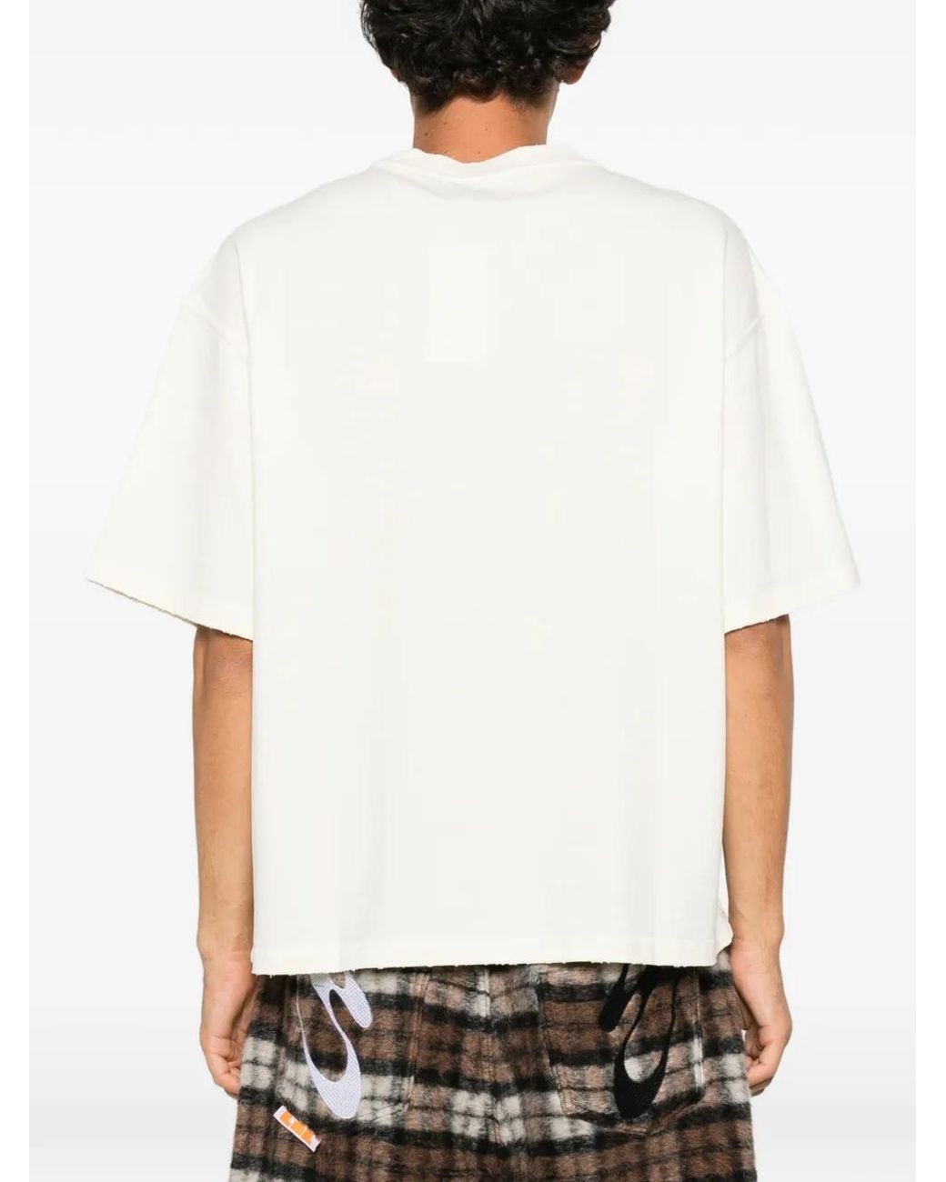 DIET STARTS MONDAY White Graphic-Print T-Shirt for men