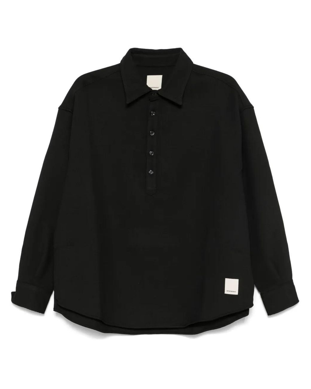Emporio Armani Black Shirts for men