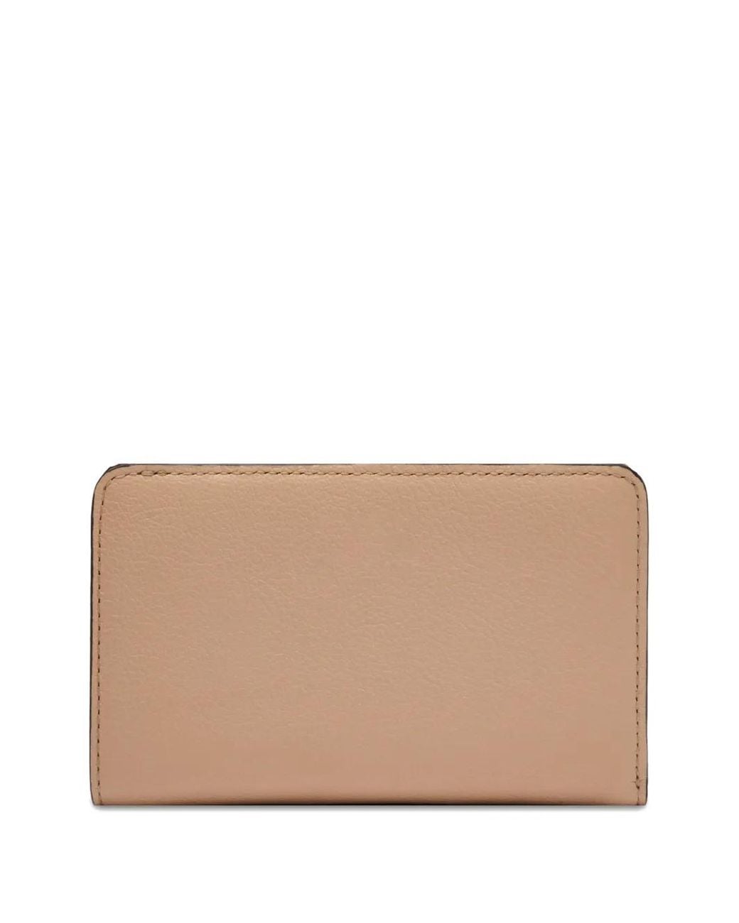 Lancel Natural Rectangular Zip Wallet
