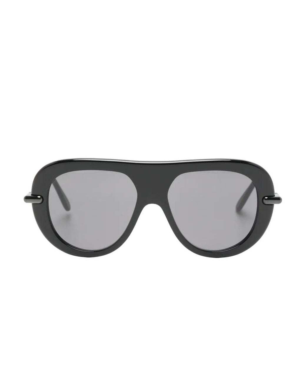 Loewe Gray Slim Pilot-Frame Sunglasses