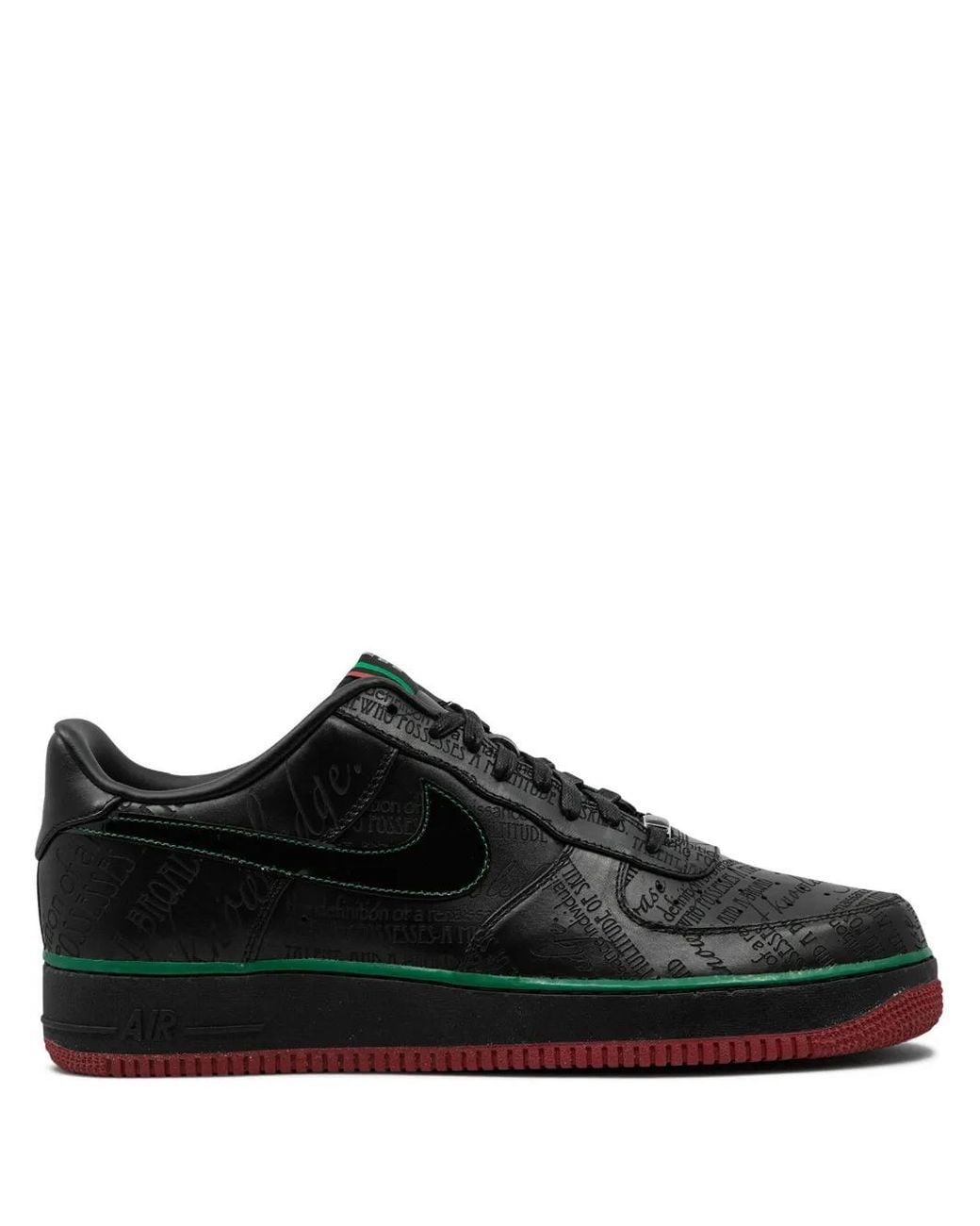 Nike Black Air Force 1 Low Premium Sneakers