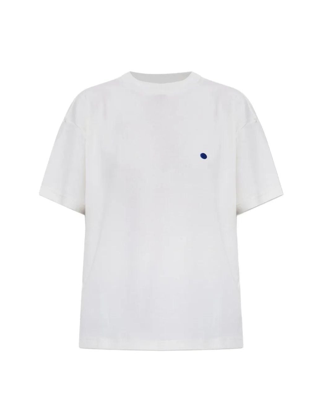 Jil Sander White Embroidered-Dot T-Shirt