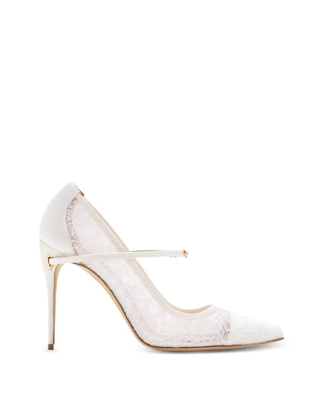 JENNIFER CHAMANDI White Lorenzo Pumps