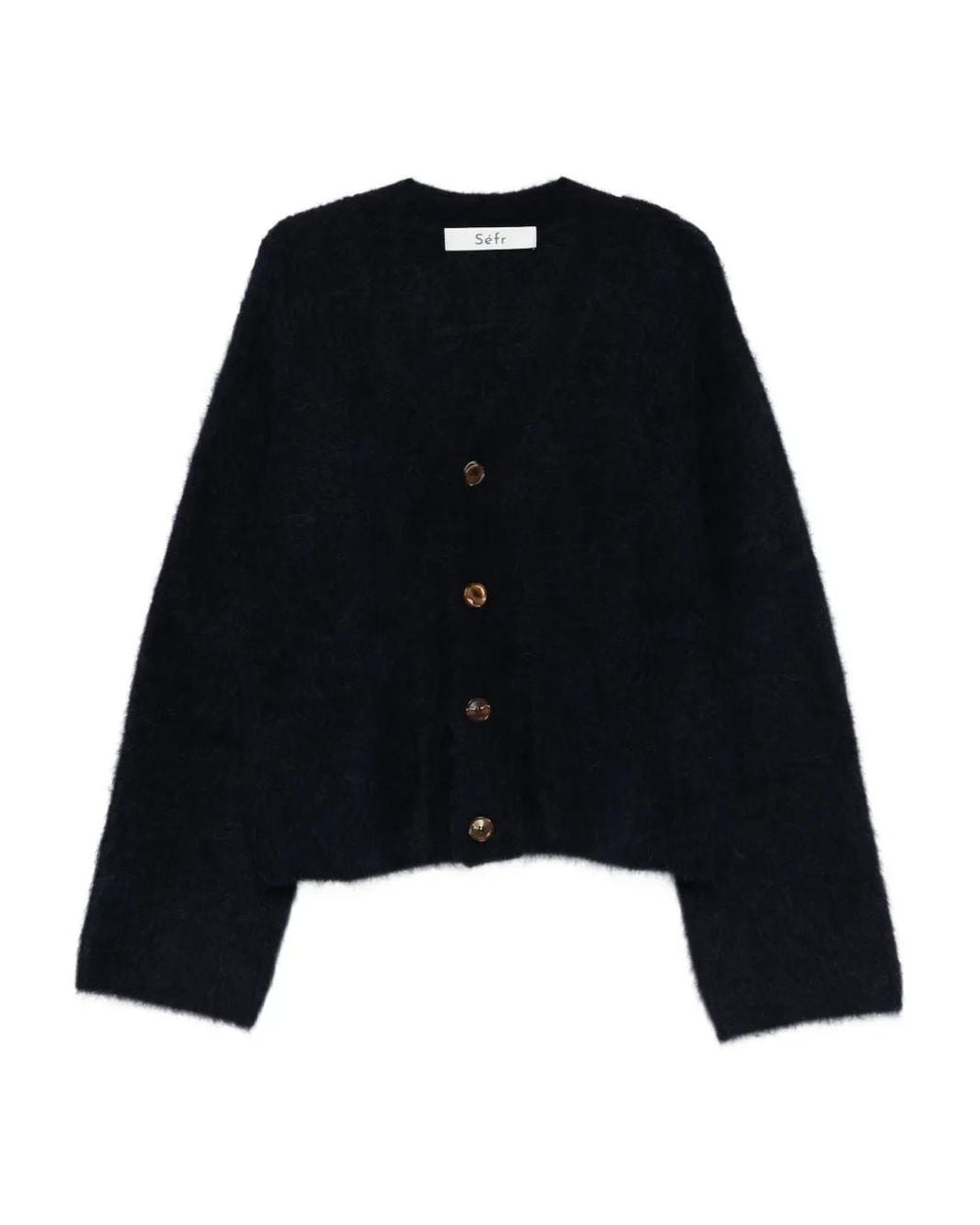 Séfr Black Lee Cardigan for men