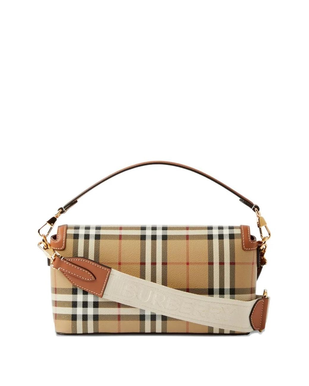 Burberry Brown Note Tote Bag