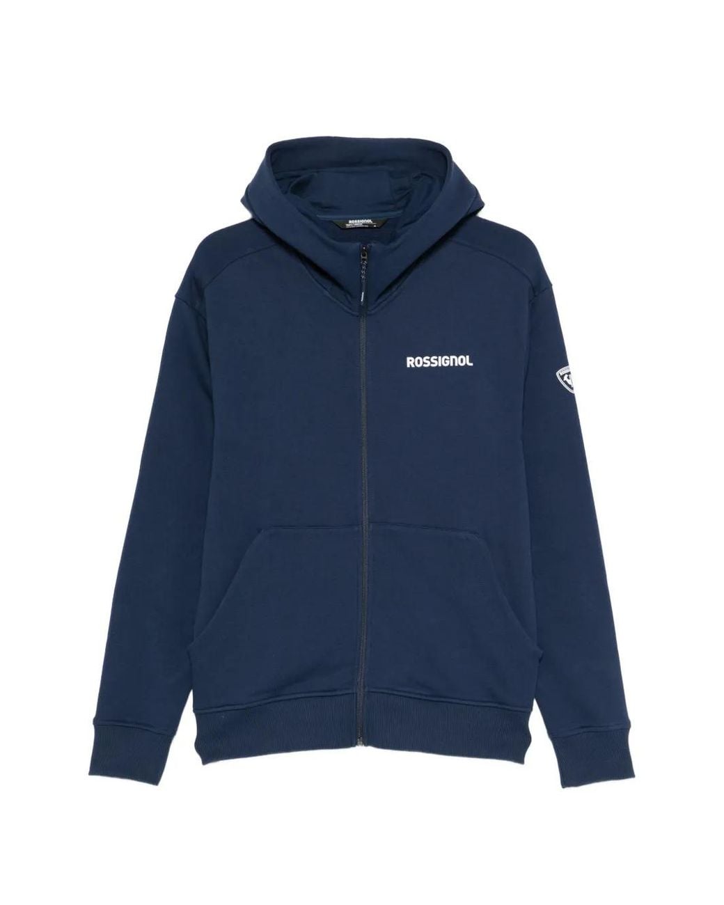 Rossignol Blue Logo Full-Zip Hoodie for men