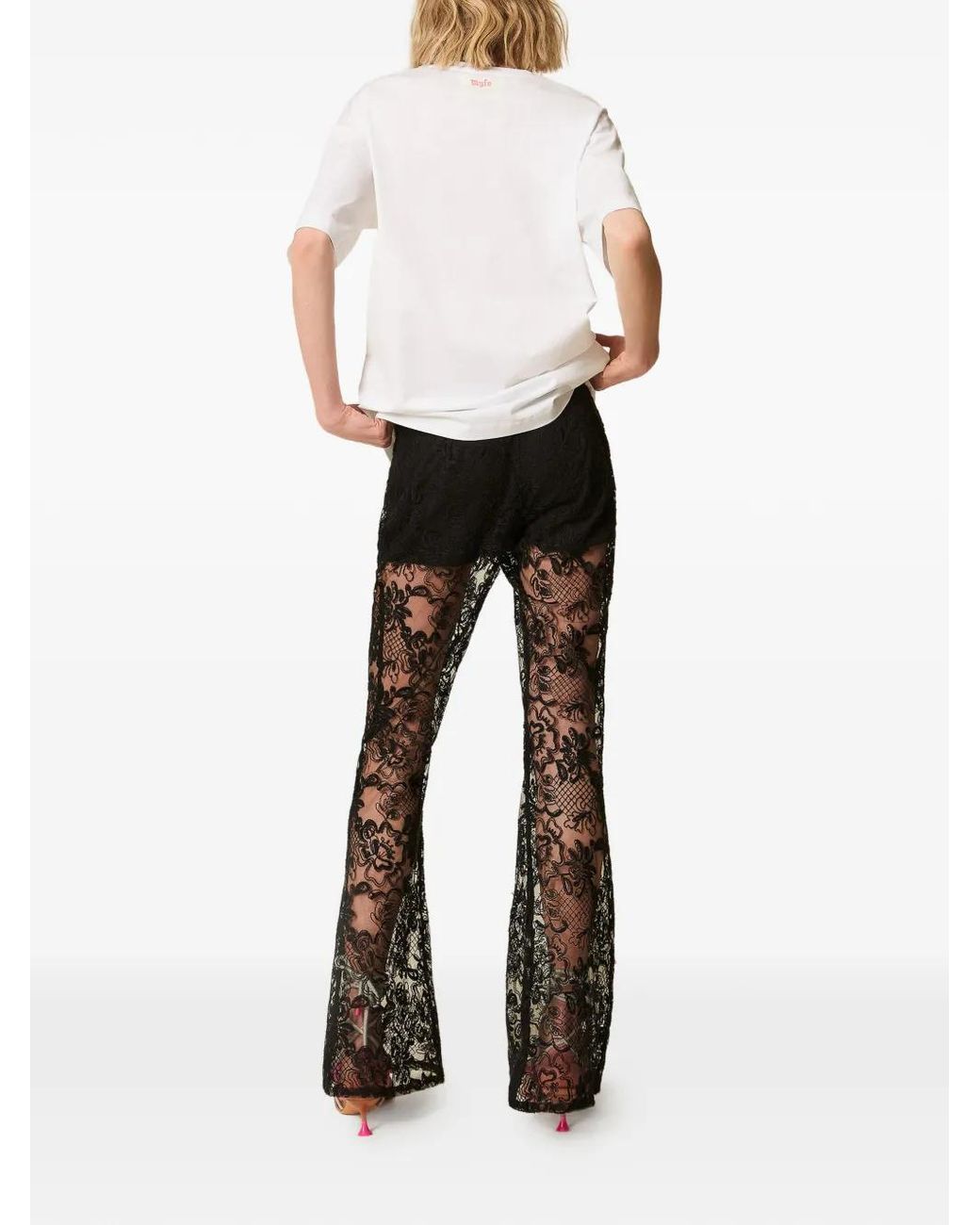 Twinset Black X Myfo Flared Trousers
