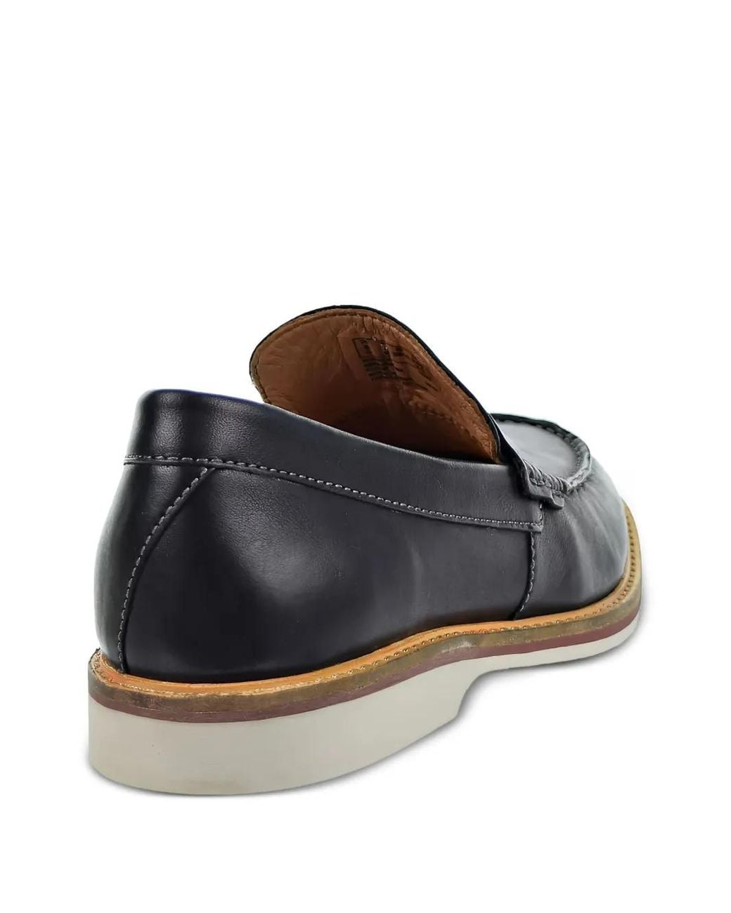 Clarks Black Atticus Free Leather Loafers for men