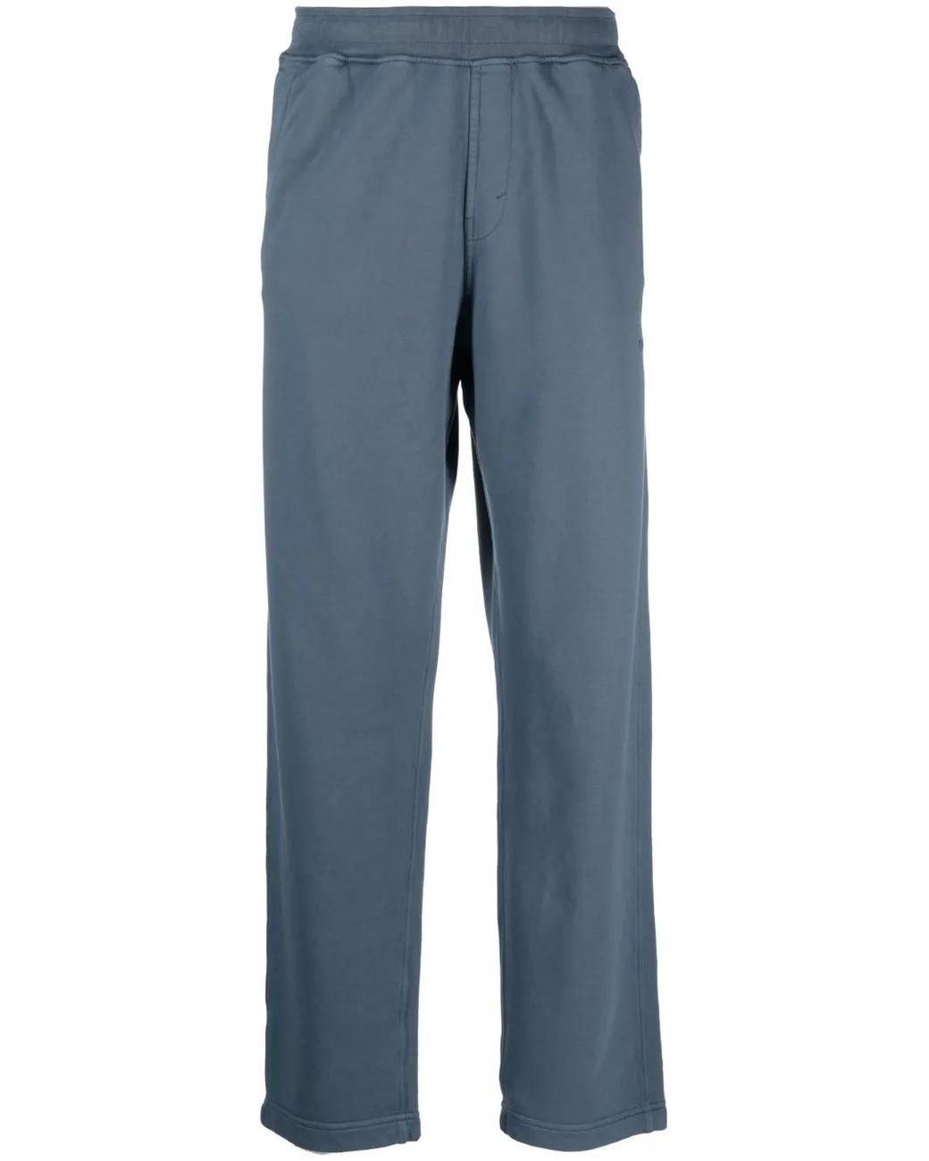 Stone Island Blue Straight-Leg Track Pants for men
