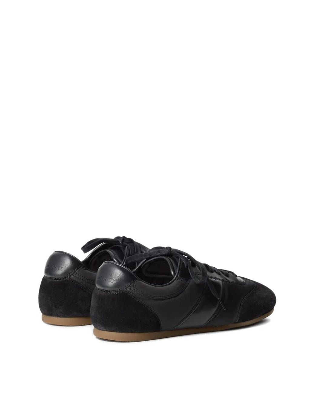 Lemaire Black Leather Sneakers for men